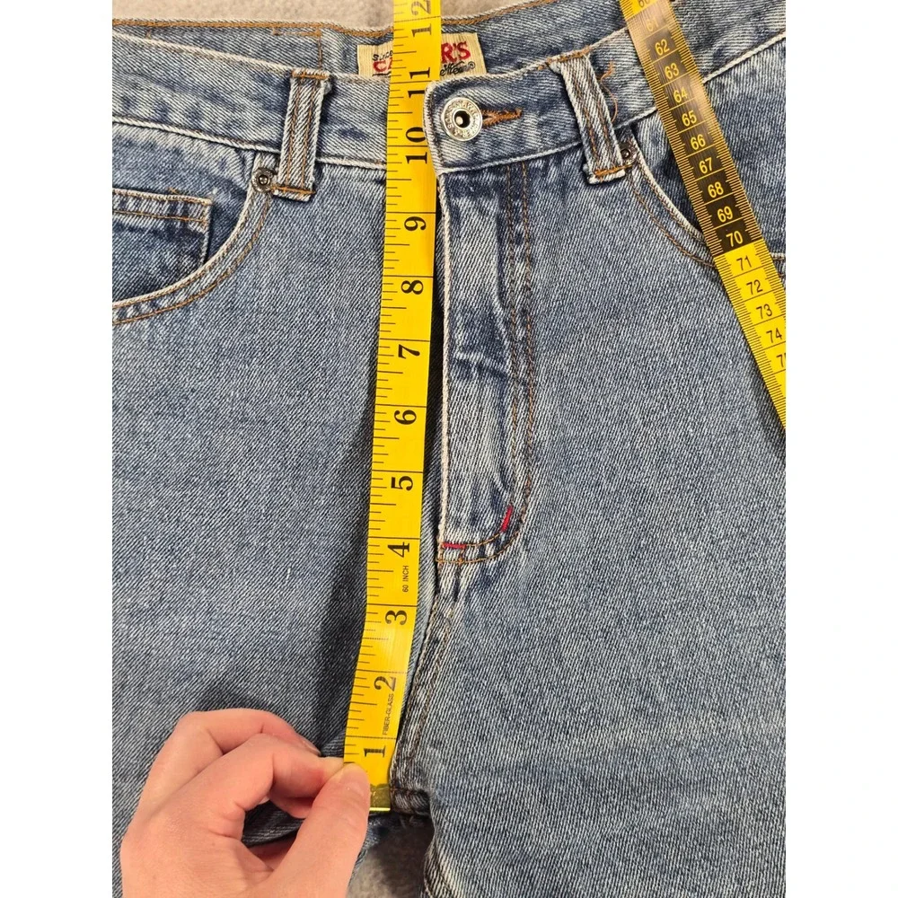 Vintage 90s‎ Carters Kids Size 10 Carpenter Jeans 24x25 Denim Wide Leg Baggy Y2K